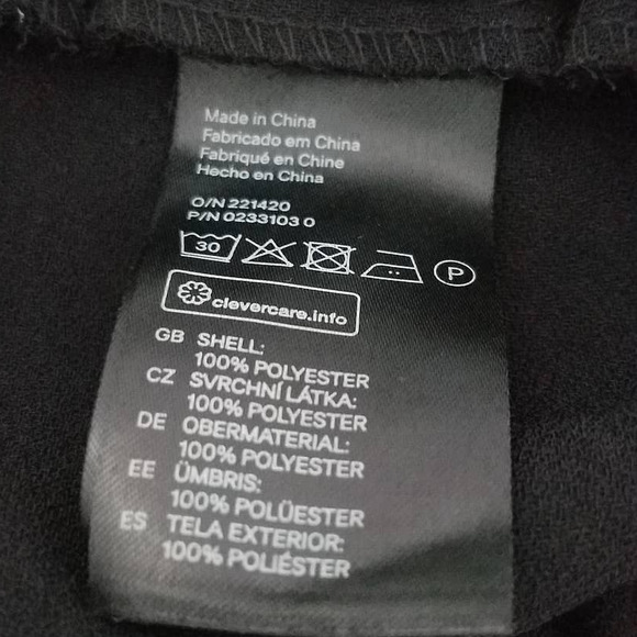 SOLD! H&M New Tuxedo Stripe Drawstring Jogger Pant Black Size 12 NWT - Picture 8 of 8